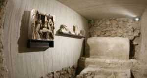 Mañana sábado unos 300 lorquinos podrán visitar los tesoros del palacio islámico bajo el santuario Virgen de las Huertas.