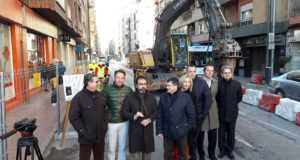 La avenida Juan Carlos I de Lorca comienza su transformación integral con la aportación de 5 millones de la Comunidad.