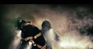 Dos personas atendidas por quemaduras de carácter leve en el incendio de una vivienda en Puerto Lumbreras .