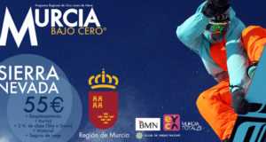 Cientos de lorquinos viajarán a Sierra Nevada gracias a los programas #Findeaventura y »Murcia Bajo Cero».
