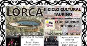 Agenda de actividades del II ciclo taurino que incluyen jornadas gastronómicas ofrecidas por Hostelor.