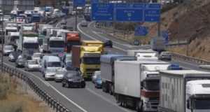 Se crean 1.400 empleos en el transporte de mercancías por carretera en los últimos meses en Murcia.