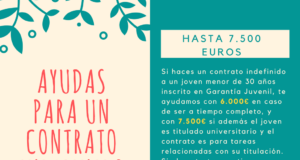 La Comunidad lanza una ayuda de hasta 7.500 euros a empresas que hagan un contrato indefinido a un joven que no estudia ni trabaja .