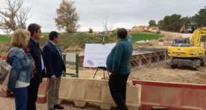 La ampliación de la carretera de Zúñiga permitirá mejorar la seguridad vial del principal acceso a esta población lorquina.