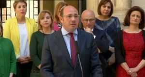 Pedro Antonio Sánchez dímite para evitar el tripartito en Murcia.