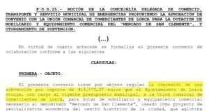 Lamentan que el Concejal de Comercio mienta o desconozca los asuntos que lleva entre manos.