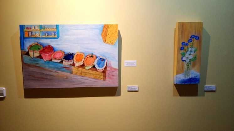 La exposición 'Luz y color de Marruecos' de Guillermina Sanchez Oró fué inaugurada ayer en el Huerto Ruano. 9