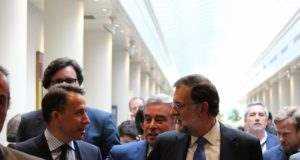 Fulgencio Gil invita al Presidente del Gobierno, Mariano Rajoy, a visitar Lorca para contemplar los avances en el proceso de reconstrucción del municipio tras los terremotos.