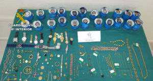 La Guardia Civil detiene una banda que robó en varias decenas de viviendas de Lorca, Águilas y Puerto Lumbreras.