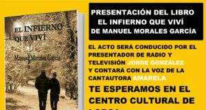 PRESENTACIÓN DEL LIBRO «EL INFIERNO QUE VIVÍ» VIERNES 12 DE MAYO EN LORCA