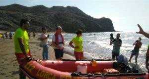 La Comunidad aporta un 25 por ciento más al Plan Copla en las playas de Lorca, distinguidas por vez primera con la bandera azul.