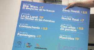 Star Wars, La la land, Comanchería, Passengers, Zona hostil, Noche Real, Cien años de perdón y Mascotas, entre los títulos para disfrutar del cine de verano en la ciudad y las pedanías.