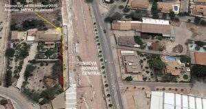 CCD LORCA DENUNCIA QUE UN ERROR DE ALINEACION EN CATASTRO PERJUDICA A LOS LORQUINOS EN LAS OBRAS DE LA RONDA CENTRAL
