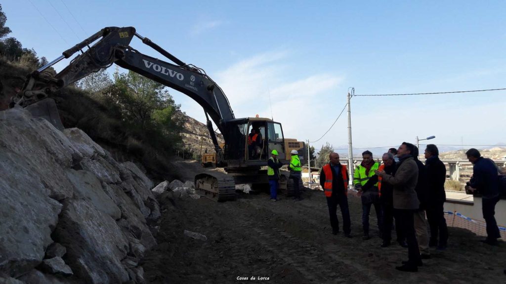 Las obras de mejora de accesos al castillo