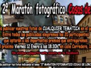 2º MARATON FOTOGRAFICO COSAS DE LORCA del 1 al 12 de Enero de 2018.