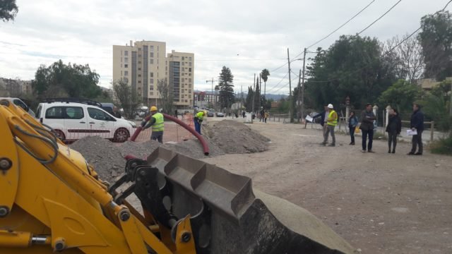 Comienzan las obras para mejorar la seguridad peatonal en Camino Marín dotando de nuevas aceras, mejor iluminación y un nuevo vial que conectará con Alameda de Cervantes