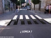 PROPUESTA PASO PEATONES 3D en LOPE GISBERT LORCA