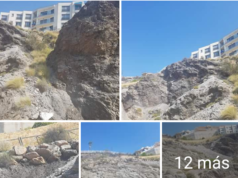 Vecinos del hornillo llevan años quejándose al ayuntamiento del peligro de desprendimientos