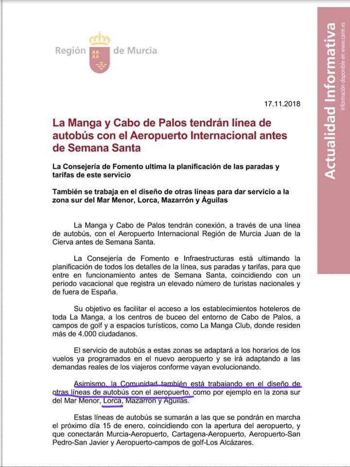 El concejal de turismo desmiente el fake del PSOE y pide rotular el falcón del presidente con publicidad de Lorca 7