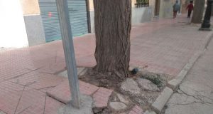 Los socialistas reclaman la regeneración de las calles Portijico y Abellaneda del barrio de San Cristóbal.