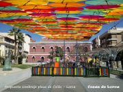 Propuesta para dar sombra en Plaza de Colón imitando la Cité Berryer de París.