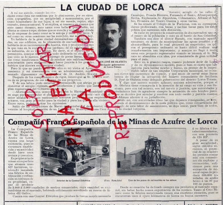 Historia de la minería del azufre en Serrata Lorca 13