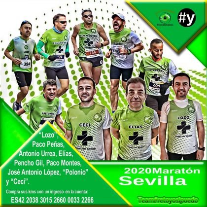 El #RETOYOSIPUEDO alcanzó el éxito en la maratón de Sevilla 17