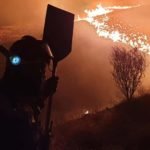 Un incendio en la sierra de Almenara calcina 6 hectáreas de monte bajo 5