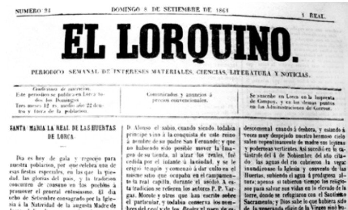 La Prehistoria en Lorca (1862-1929) y algunos hallazgos arqueológicos a través de la prensa periódica local y otras publicaciones 9