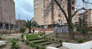 El Ayuntamiento de Lorca crea un nuevo espacio verde en la zona ajardinada del IES Ibáñez Martín
