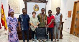 El Ayuntamiento colaborará con la Asociación de Ghaneses de Lorca para el envío de 15 sillas de ruedas a Ghana