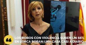 La delincuencia se vuelve a disparar en Lorca con una subida del 22,85% durante el primer trimestre del año, los peores datos de la historia con 699 delitos