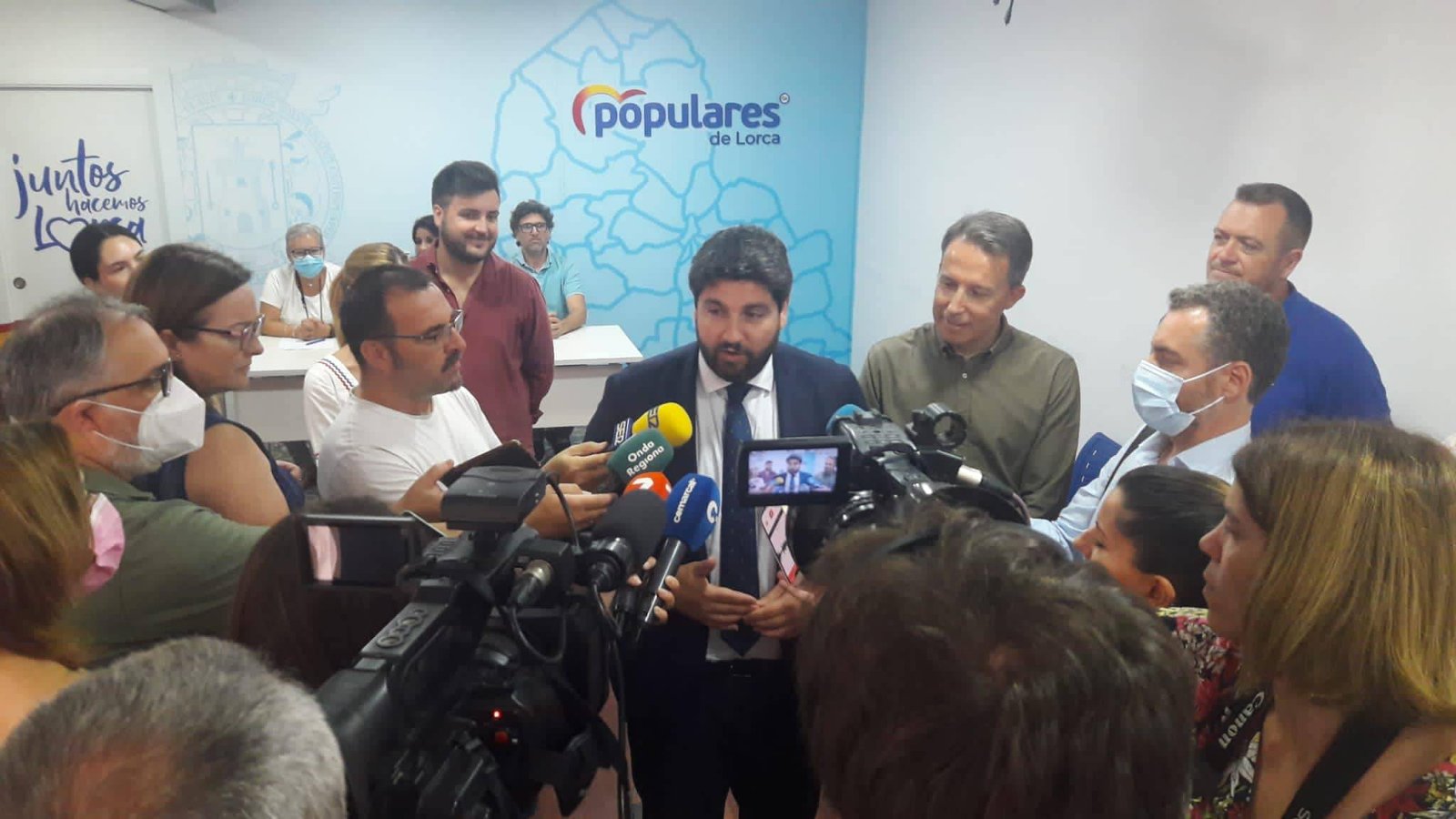 López Miras obtiene el 98,7 % de los votos de los afiliados inscritos al Congreso del PPRM 5
