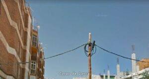 Los requerimientos del Ayuntamiento de Lorca consiguen la retirada de cinco postes de telefonía en el barrio de San José y Las Alamedas