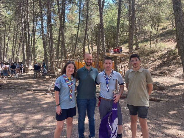 Cerca de 200 chicos y chicas del grupo Scout Ciudad del Sol disfrutan del Campamento Helios 2022 en Fuente de la Peña, Albacete 5