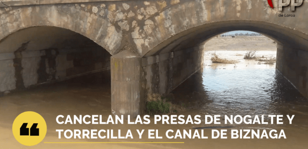 El PP denuncia la cancelación de los proyectos de defensa contra inundaciones y construcción de presas en las ramblas del Guadalentín 5