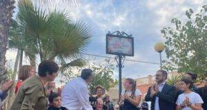 El Ayuntamiento de Lorca dedica una plaza, en Ramonete, a Miguel Calvo Zamora, quien fuera pedáneo durante 10 años, como reconocimiento a su trayectoria personal y profesional