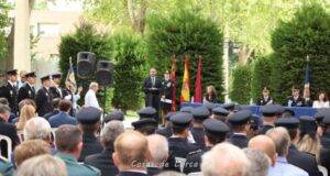 El alcalde de Lorca destaca el trabajo del Cuerpo Nacional de Policía en el acto institucional con motivo de los Ángeles Custodios