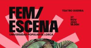 El Teatro Guerra acogerá la representación de las piezas teatrales preparadas por las asociaciones de mujeres de Coy, Tercia, Morata y Ramonete el 27 de noviembre