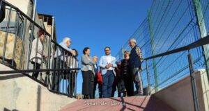 El Ayuntamiento de Lorca finaliza los trabajos de mejora en la pavimentación, el vallado y la accesibilidad de la calle Gregorio García del barrio de San Cristóbal