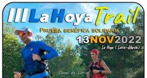 La Concejalía de Deportes colabora con APAT Lorca-Cumpliendo Sueños en la organización de la III carrera solidaria ‘La Hoya Trail’ que tendrá lugar el 13 de noviembre