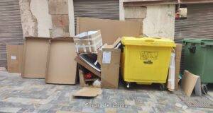 La Policía Local de Lorca interpone seis denuncias por incumplimiento de la ordenanza municipal referente a la limpieza viaria