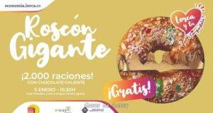 Un Roscón gigante de 2.000 raciones para recibir a los Reyes Magos en Lorca