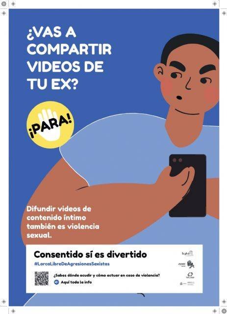 El Ayuntamiento de Lorca se implica en la sensibilización y prevención de las agresiones sexuales con la puesta en marcha de la campaña 'Consentido sí es divertido' 19