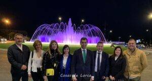 La CARM culmina la renovación del paso subterráneo de San Antonio con la inauguración de la nueva fuente