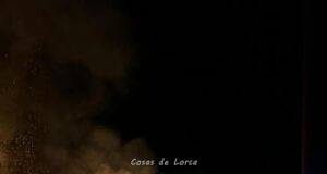 Incendio en la inmediaciones de una fabrica de esencias en Lorca