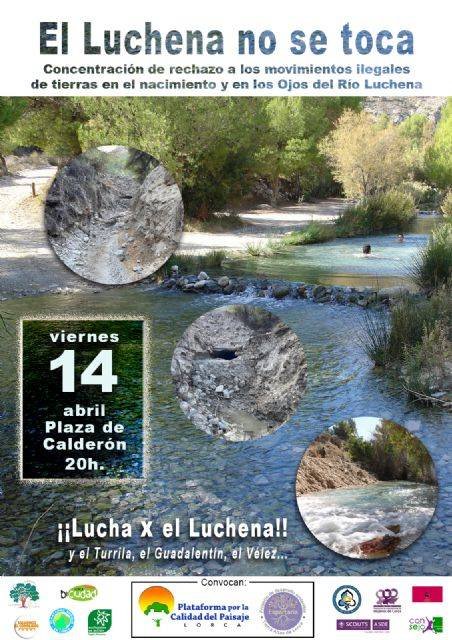 Movilizaciones para denunciar los recientes atentados contra el Río Luchena 5