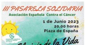 El Ayuntamiento de Lorca colabora en la III Pasarela Solidaria a beneficio de la Asociación Española Contra el Cáncer que se celebrará, el 1 de junio, en la Plaza de España