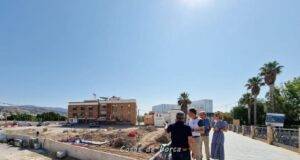 El Ayuntamiento centra los trabajos del tramo III de la ronda central en los aledaños del Huerto de la Rueda para acondicionar sus accesos de cara a la Feria de septiembre
