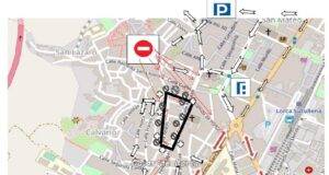 La Policía Local cortará el tráfico en calle Nogalte, calle Redón y adyacentes este domingo desde las 20:30 horas por la procesión de la Virgen del Carmen